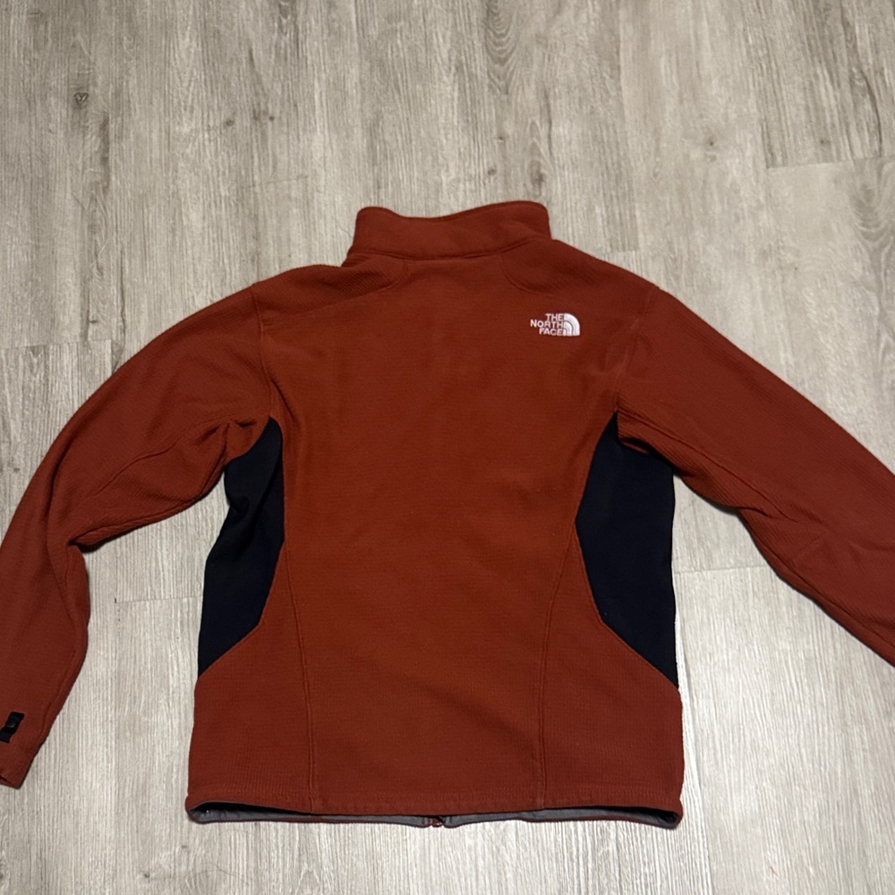The North Face Men's Rust and black Performance Jacket - Picture 4 of 10